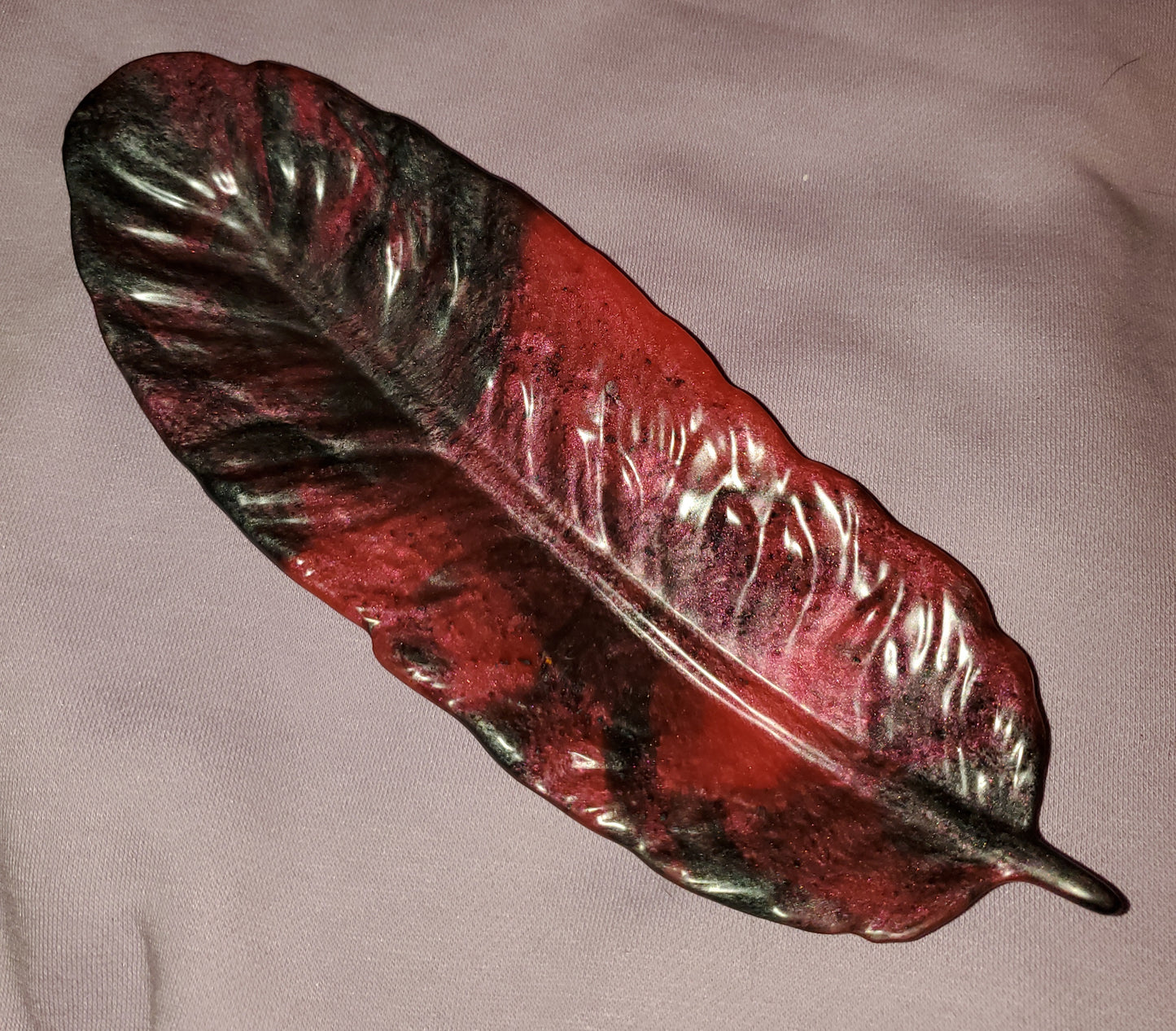 Feather-Shaped Trinket tray