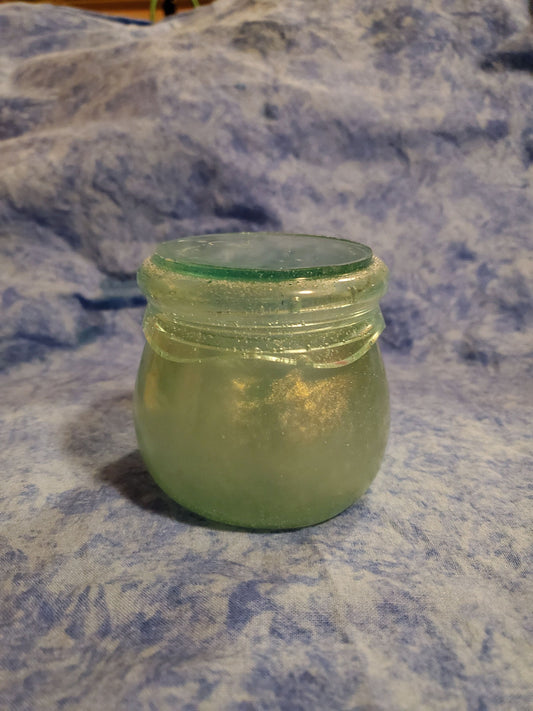 Resin jar. Resin collectable jar. Trinket jar. Honey jar. Honey pot.