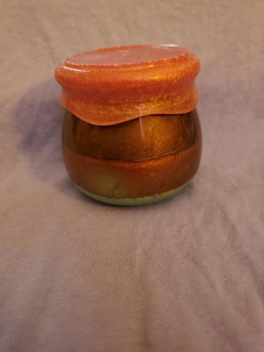 Resin jar. Resin collectable jar. Trinket jar. Honey jar. Honey pot.