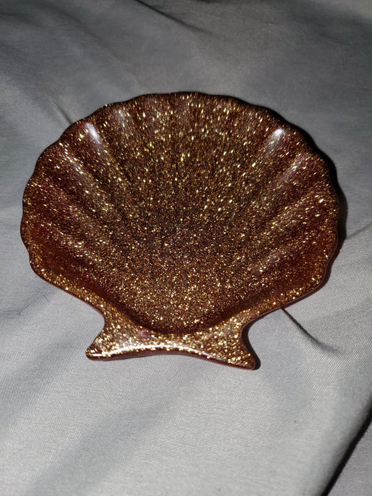 Seashell trinket/coin holder