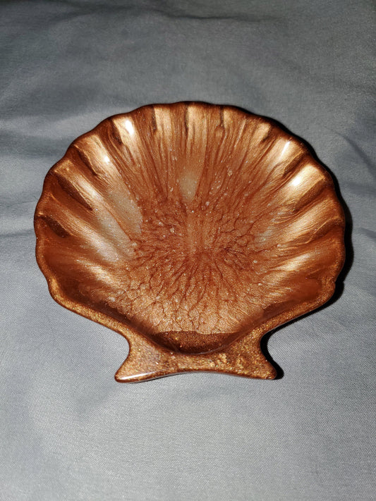 Seashell trinket/coin holder