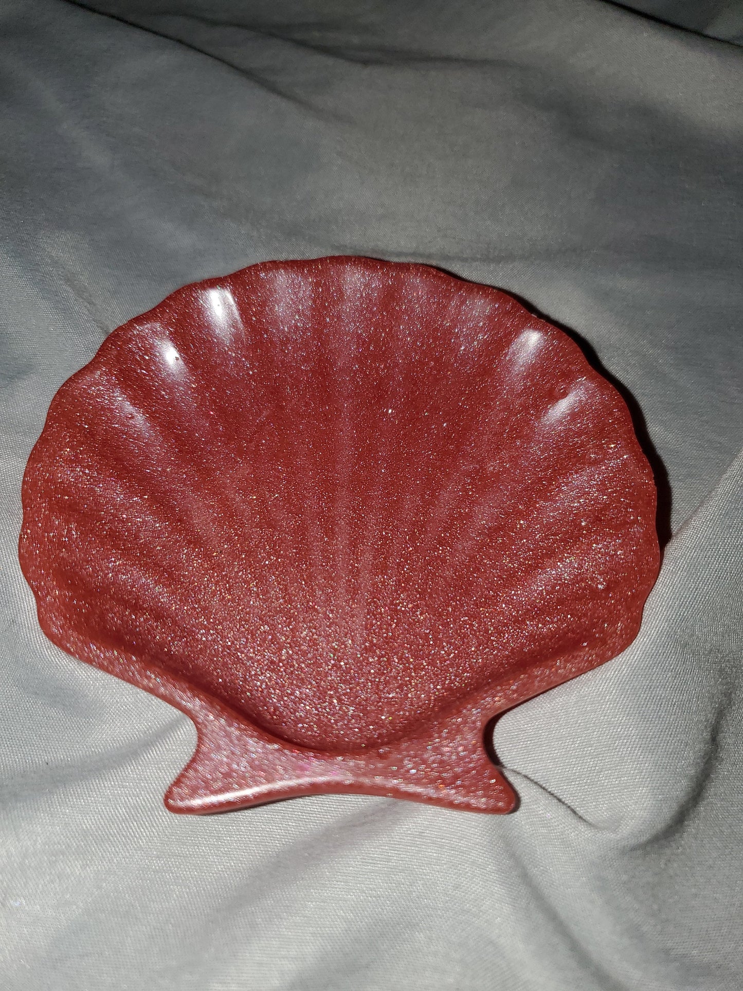 Seashell trinket/coin holder