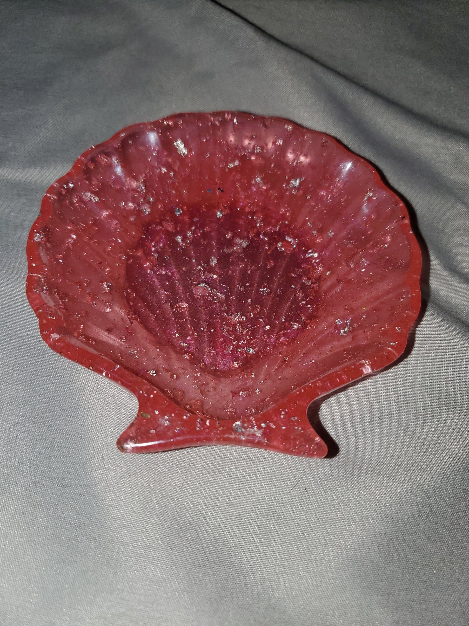 Seashell trinket/coin holder