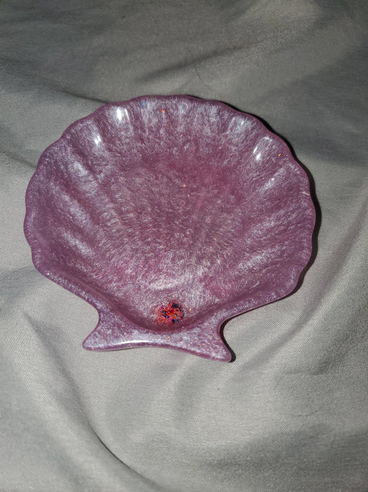 Seashell trinket/coin holder