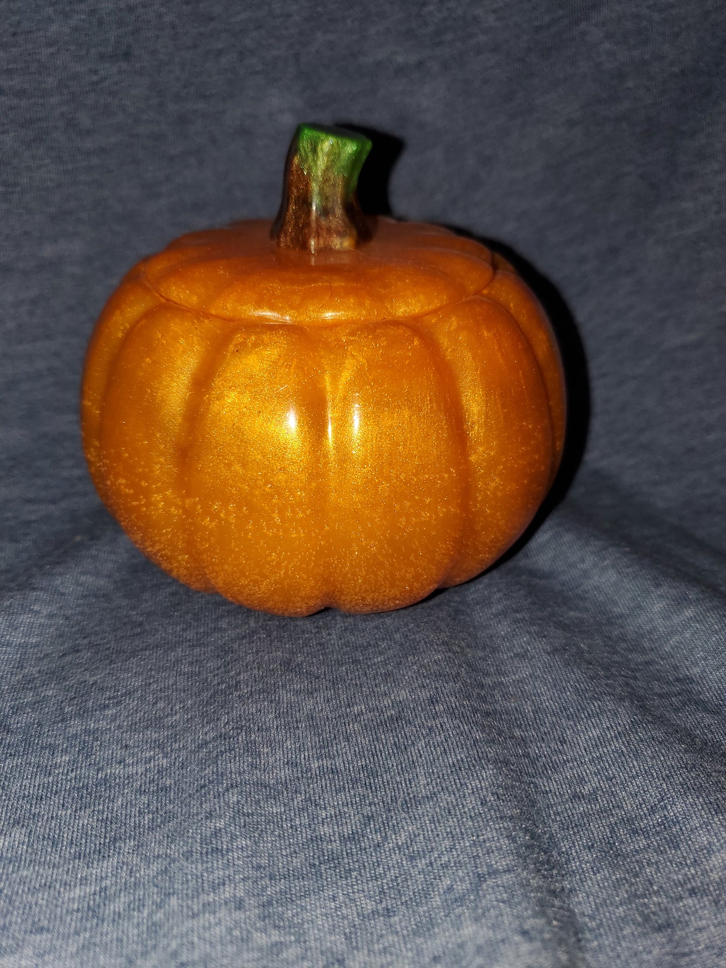 Decorative Pumpkin Trinket Jar