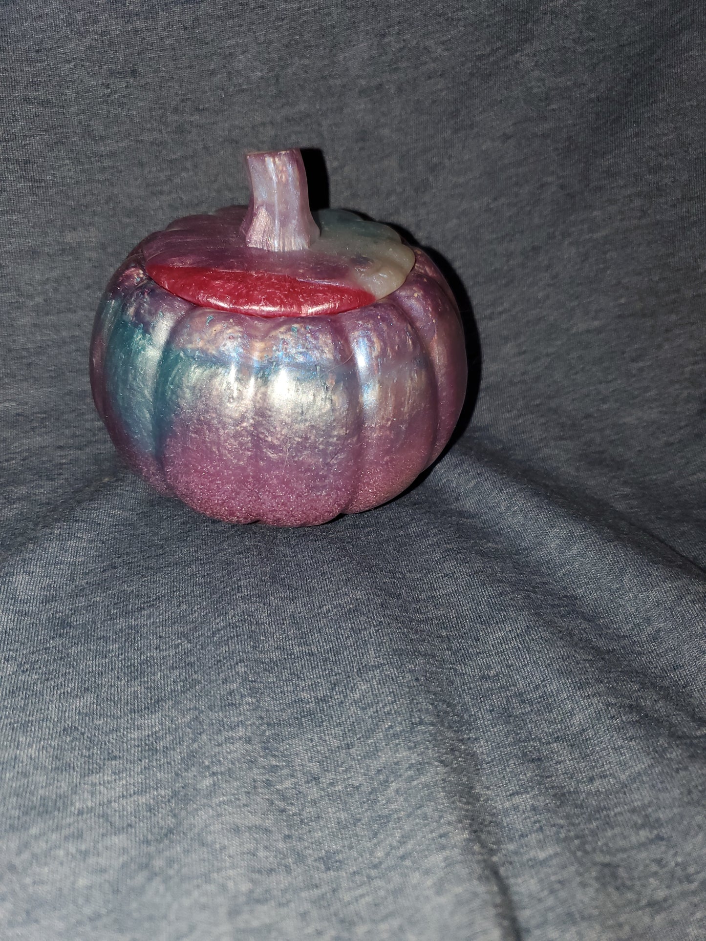 Decorative Pumpkin Trinket Jar