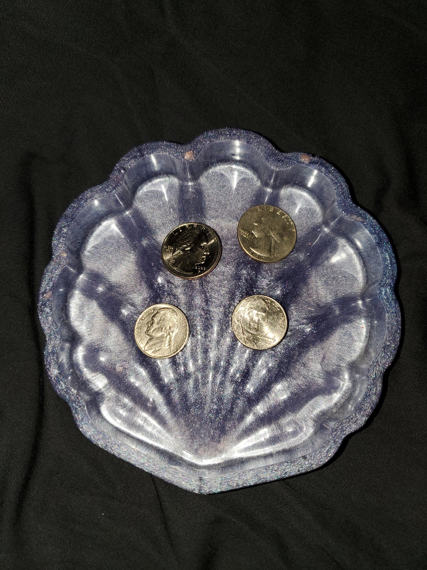 Seashell-Shaped Trinket Dish