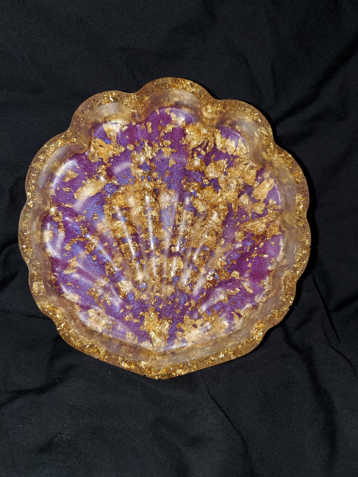 Seashell-Shaped Trinket Dish