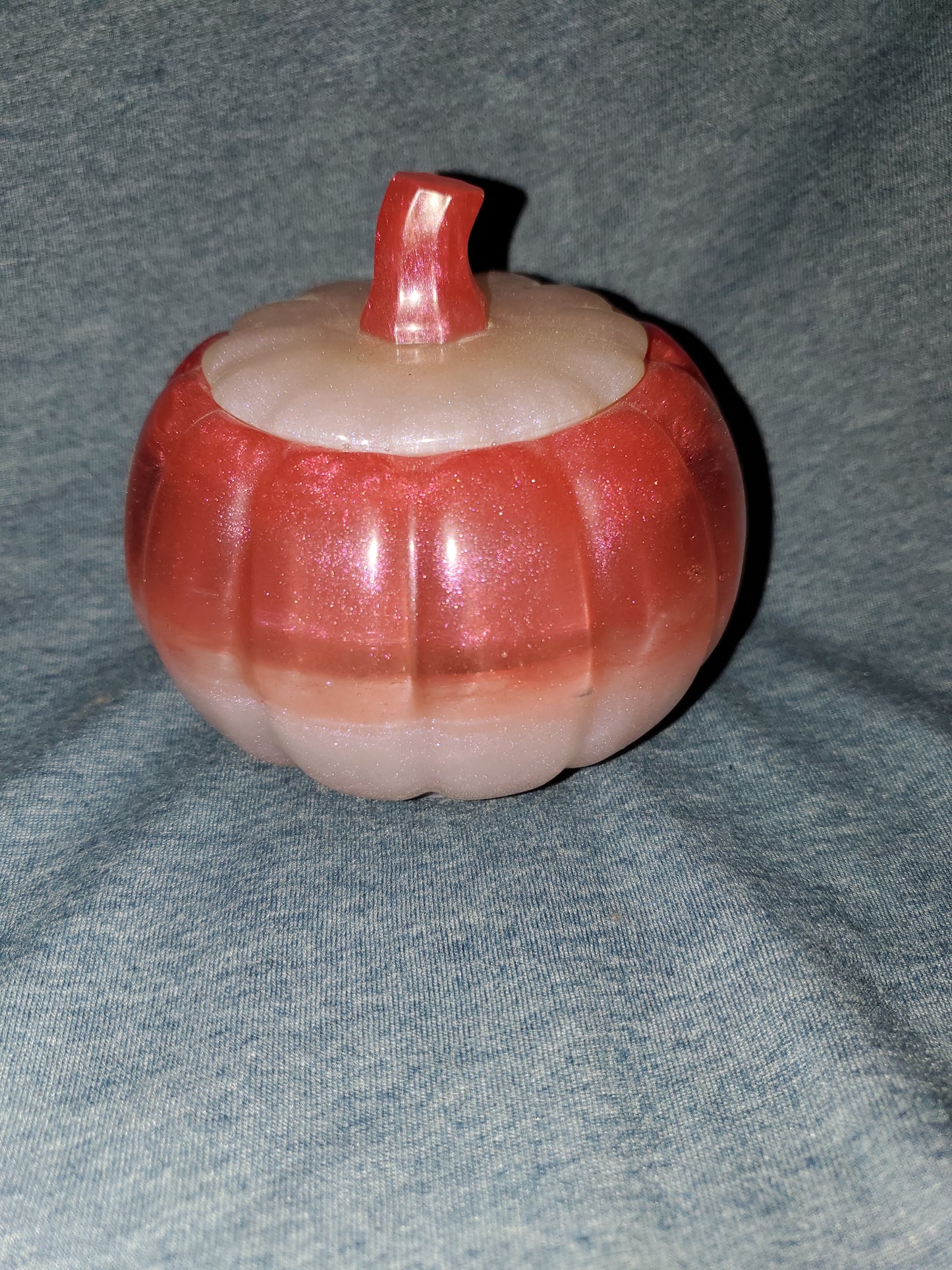 Decorative Pumpkin Trinket Jar