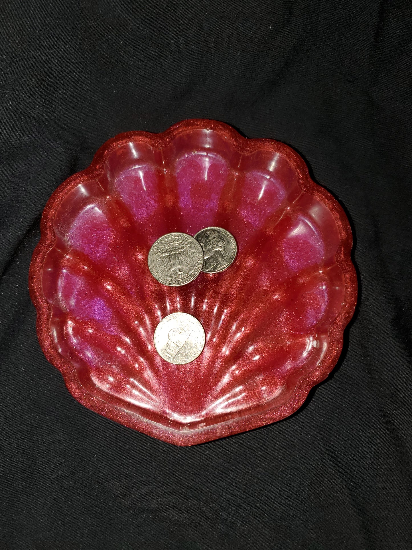 Seashell-Shaped Trinket Dish