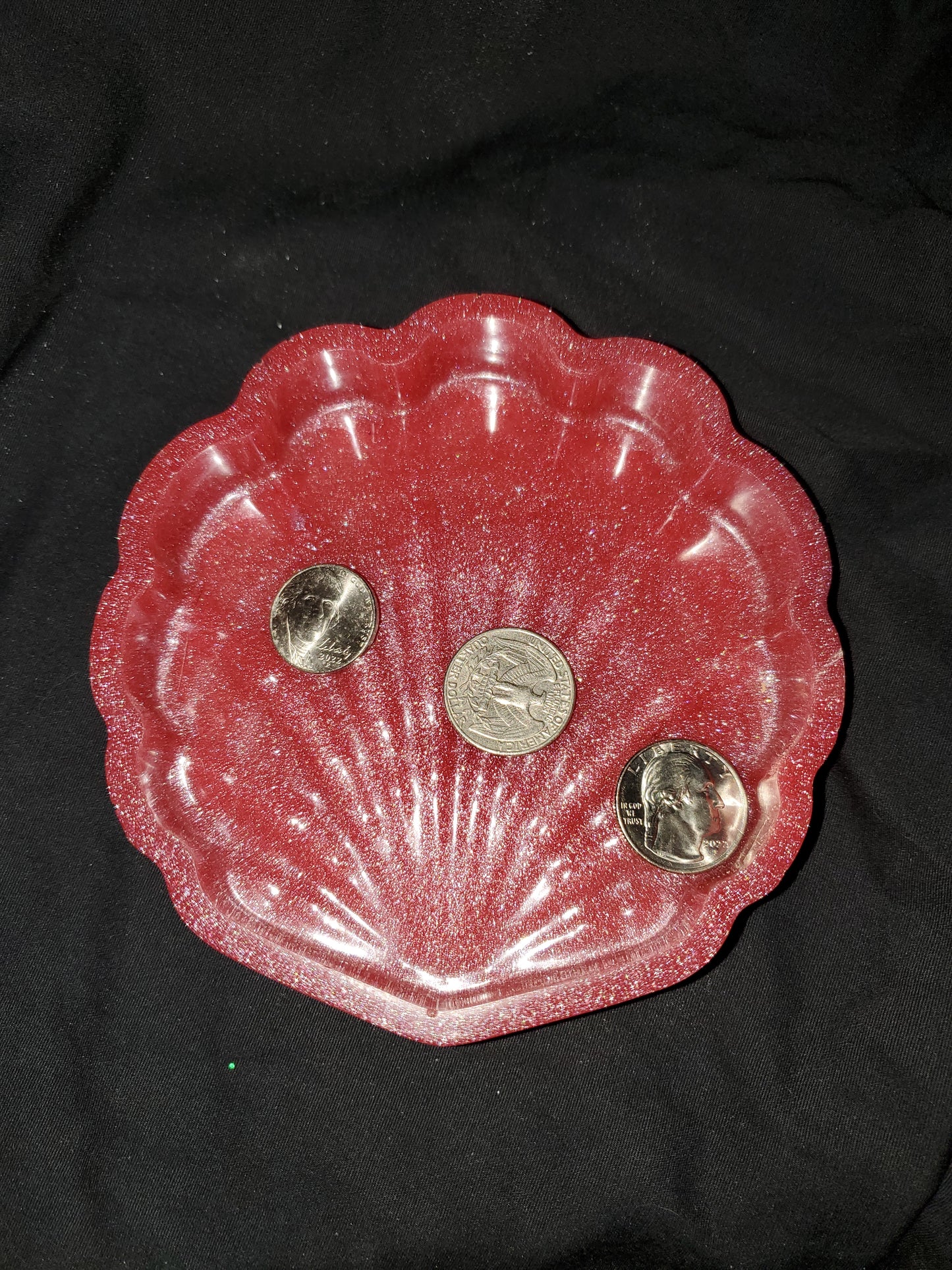 Seashell-Shaped Trinket Dish