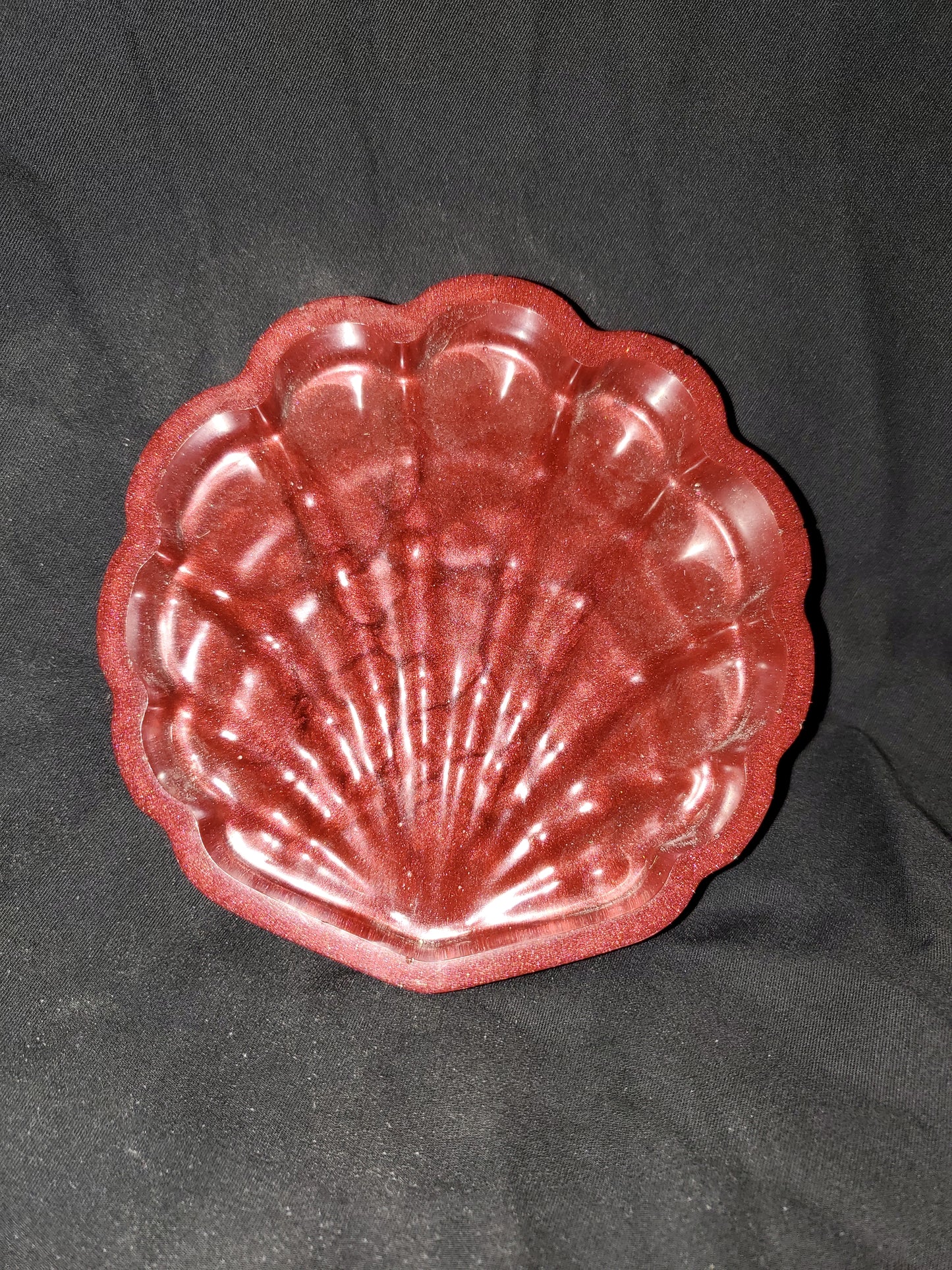 Seashell-Shaped Trinket Dish