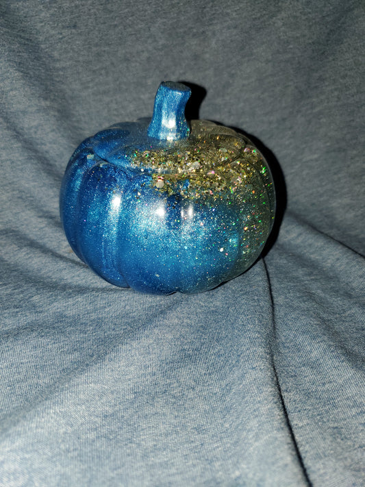 Decorative Pumpkin Trinket Jar