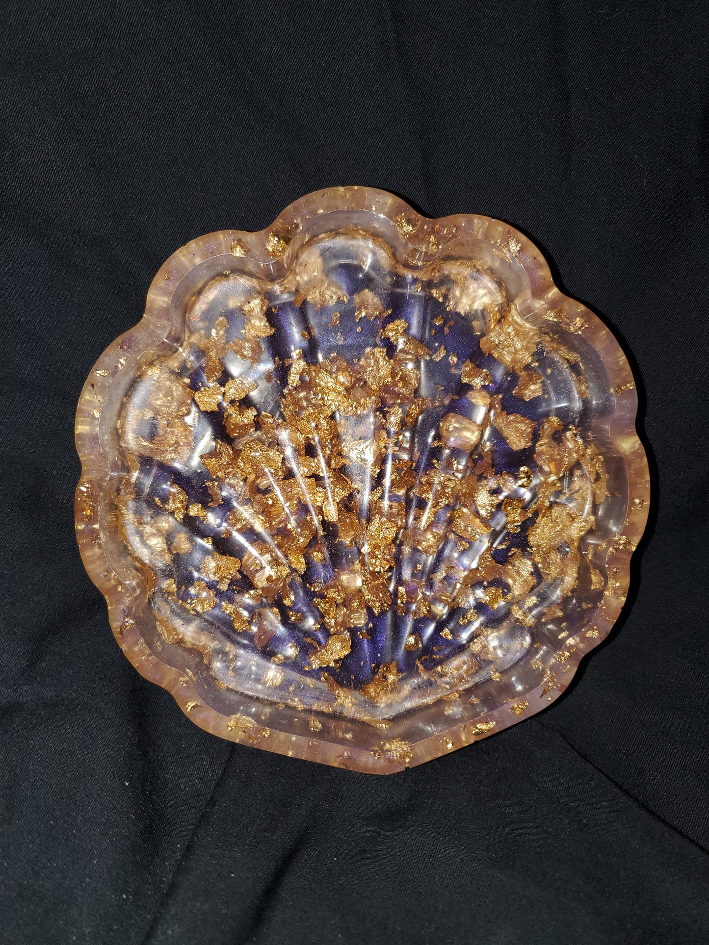 Seashell-Shaped Trinket Dish