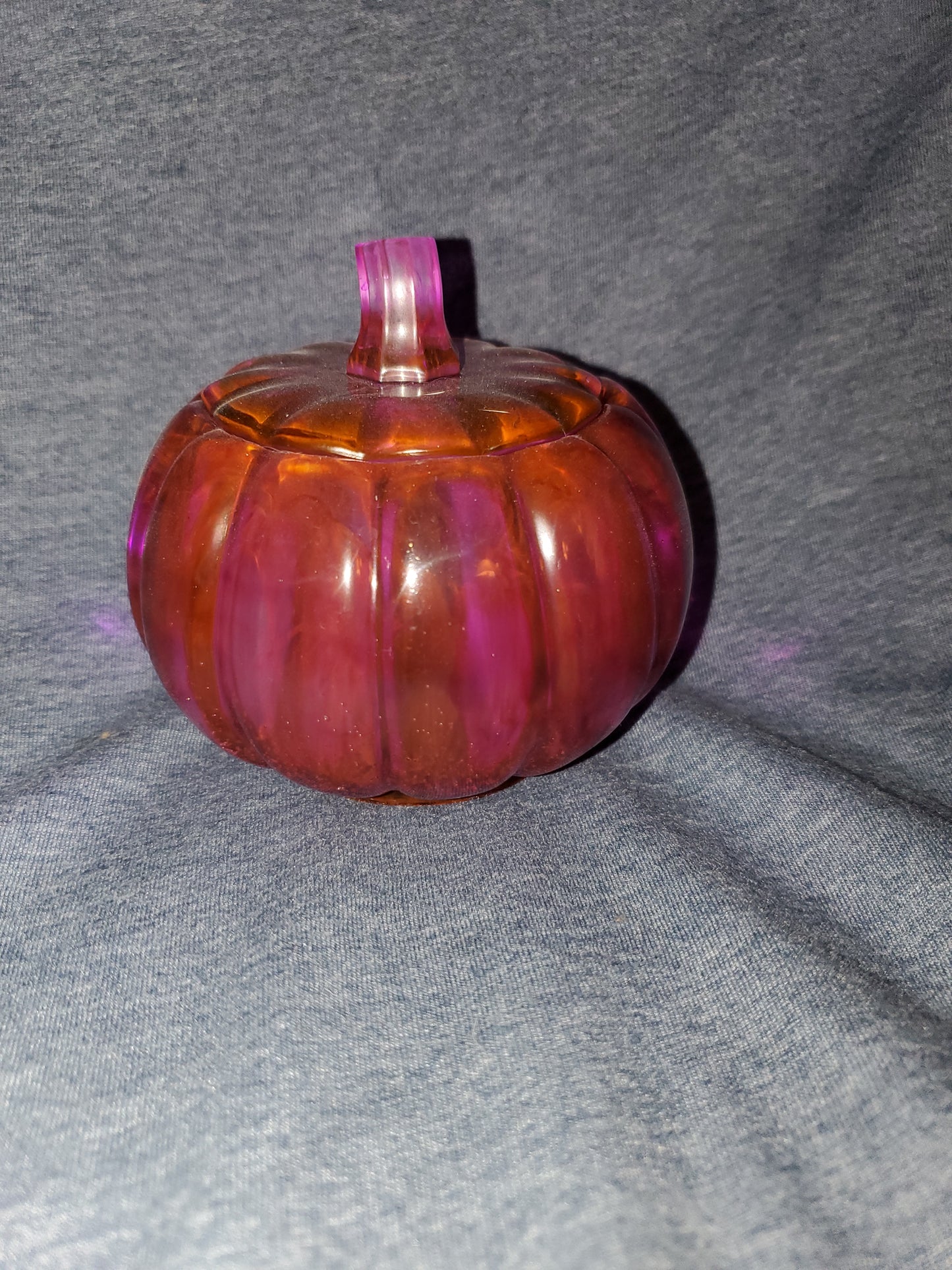 Decorative Pumpkin Trinket Jar