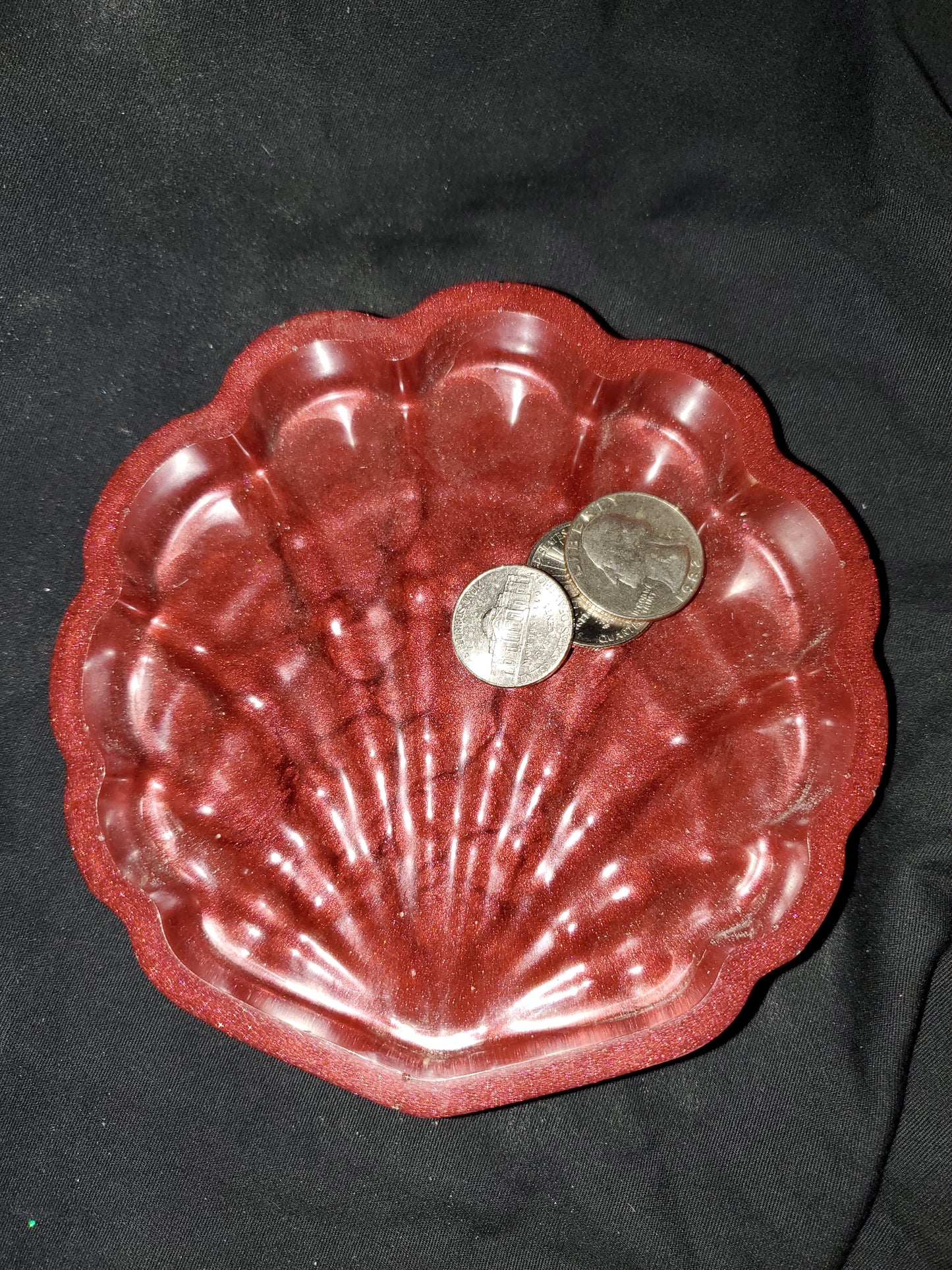 Seashell-Shaped Trinket Dish